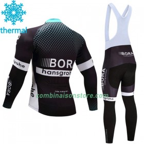 Maillot Cyclisme Hiver + Collant à Bretelles 2017 Bora-Hansgrohe N001
